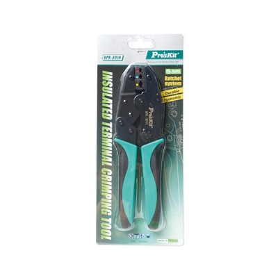 Pro'sKits  Insulated Terminal Crimping Tool (220mm) 6PK-301H